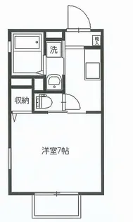スバルハイツ【2階】の間取り