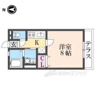 ローズハイム【1階】の間取り