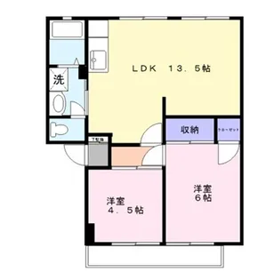 根本ハイツ【2階】の間取り