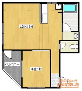 セント・スウーザン【3階】の間取り