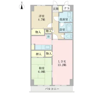 Epicure(エピキュール)【2階】の間取り