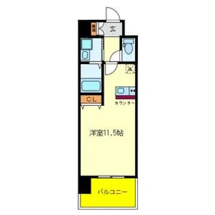 ONLYONE川西壱番館【2階】の間取り