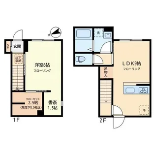 メゾン・トロワ学芸大学【1階】の間取り