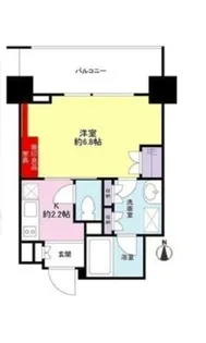 スタイリオ蒲田【8階】の間取り