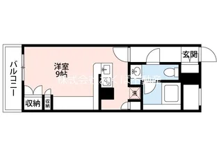Flat熊本【12階】の間取り