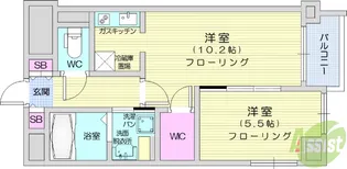 Eglantyne【5階】の間取り