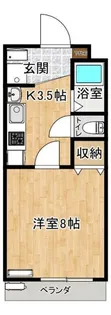 ビラエントピアII【2階】の間取り