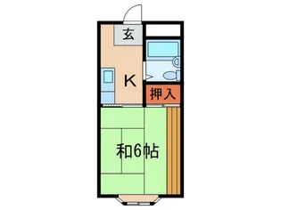 布引パ-クマンション【2階】の間取り