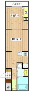 蒔田サウススクエア【4階】の間取り