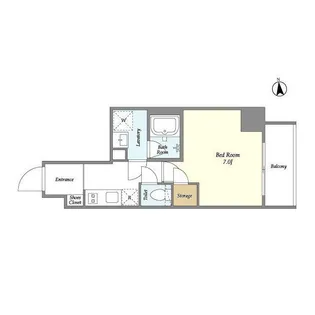 La Douceur田端【7階】の間取り