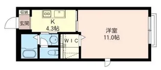 リオン上大岡【2階】の間取り