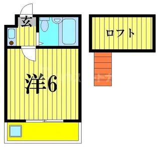 ジュネパレス松戸第01【1階】の間取り