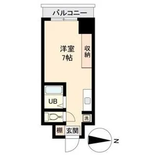 アソルティ東二番丁レジデンス【10階】の間取り