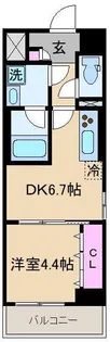 シエル豊島【2階】の間取り