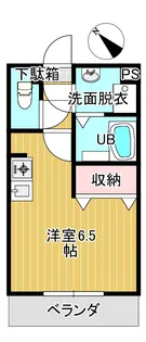 クローバーハイツ【1階】の間取り