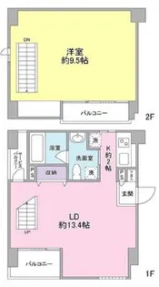 セディア恵比寿【5階】の間取り