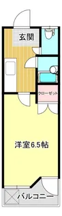 藤野コーポ【2階】の間取り