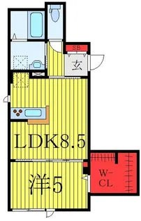 La Crema 池袋本町【2階】の間取り