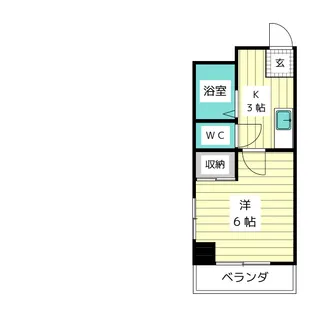 メゾン・ド・星ヶ丘セーヌ【4階】の間取り