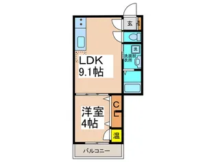 F asecia aquilo【2階】の間取り