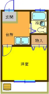 *マンションエナジー*【3階】の間取り
