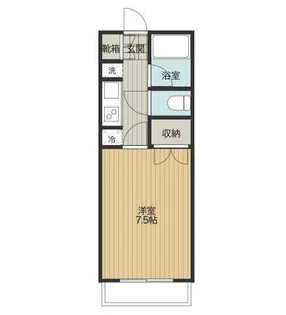 ブラーヴ中野栄【4階】の間取り