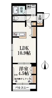 ポステU【3階】の間取り