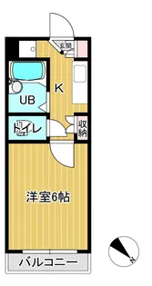 中央ハイツ【3階】の間取り