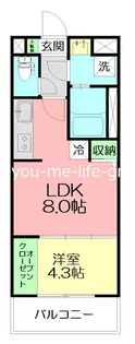 Liebe Watanabe【2階】の間取り