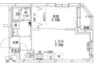 シャトーライフ相模原VI【4階】の間取り