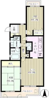 井の頭パーク・プラザ【1階】の間取り