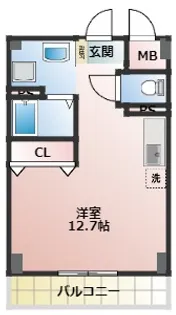 YM泉【3階】の間取り