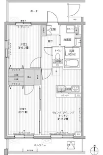 SYNCHRONICITY Musashino【2階】の間取り