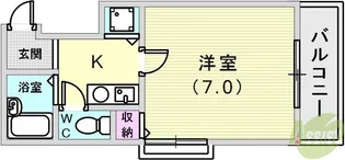 SYOWA EXCEL VIEW KOBE【3階】の間取り