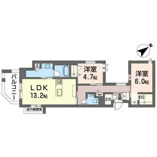 クオリスタ【3階】の間取り