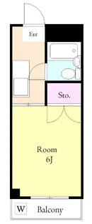 セリール稲垣【2階】の間取り