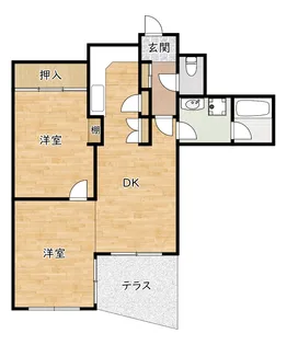 エクセレント野田【1階】の間取り