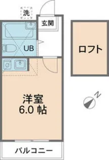 コーポ久我山【1階】の間取り