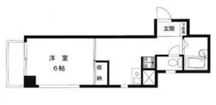 エスペランサ恵比寿【5階】の間取り