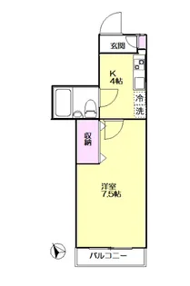ジュンドミール【3階】の間取り