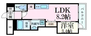 月光呉本町ツインタワーツヴァイ(弐番館)【5階】の間取り