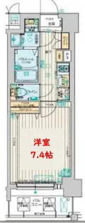 レオンコンフォート天神橋【2階】の間取り