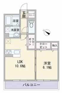 ノーブル【2階】の間取り