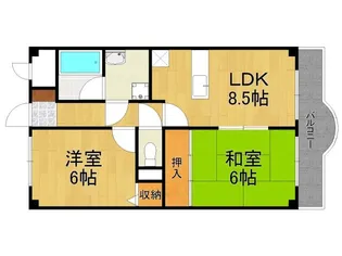 ルミエール【2階】の間取り