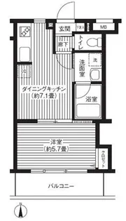 フェリーチェ登戸【2階】の間取り