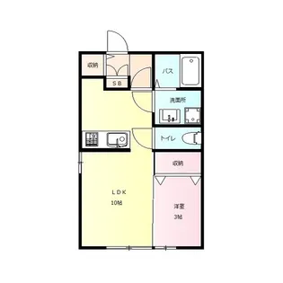 アメニティー A【2階】の間取り