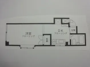 カセータ・コヤマ【1階】の間取り