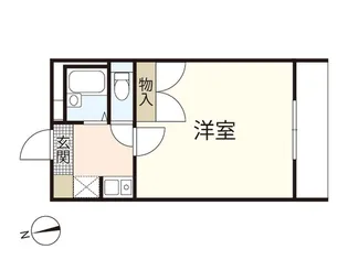 レオパレス泉【2階】の間取り