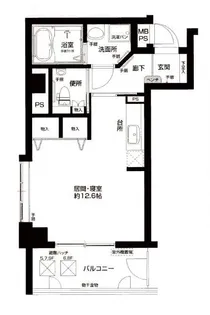 さくら西陣【5階】の間取り