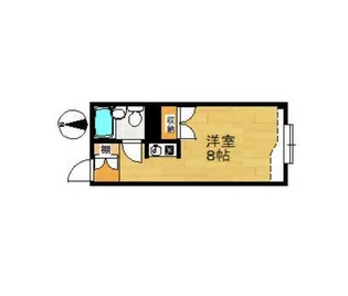ハウス東矢口【4階】の間取り